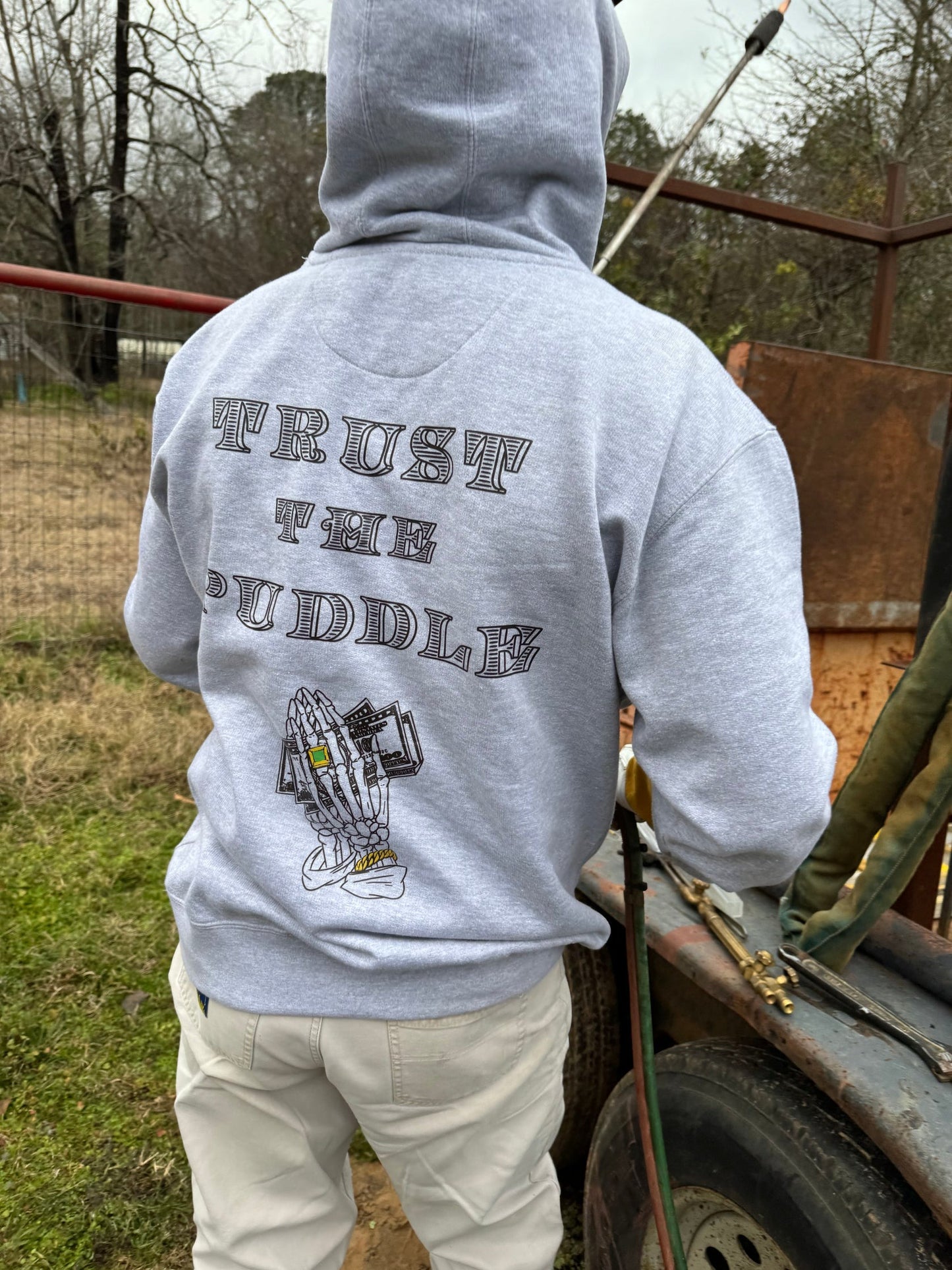 Trust The Puddle Welder Hoodie