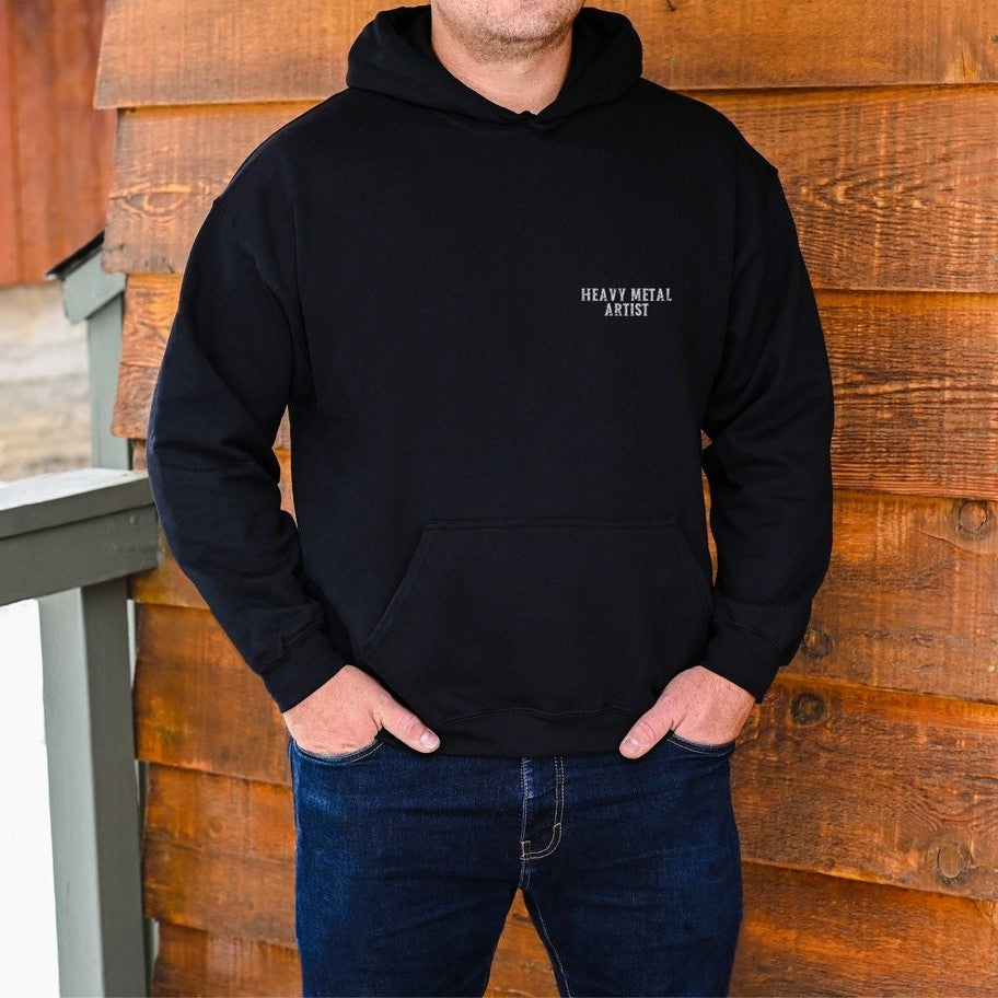 Heavy Metal Artist Welder Hoodie
